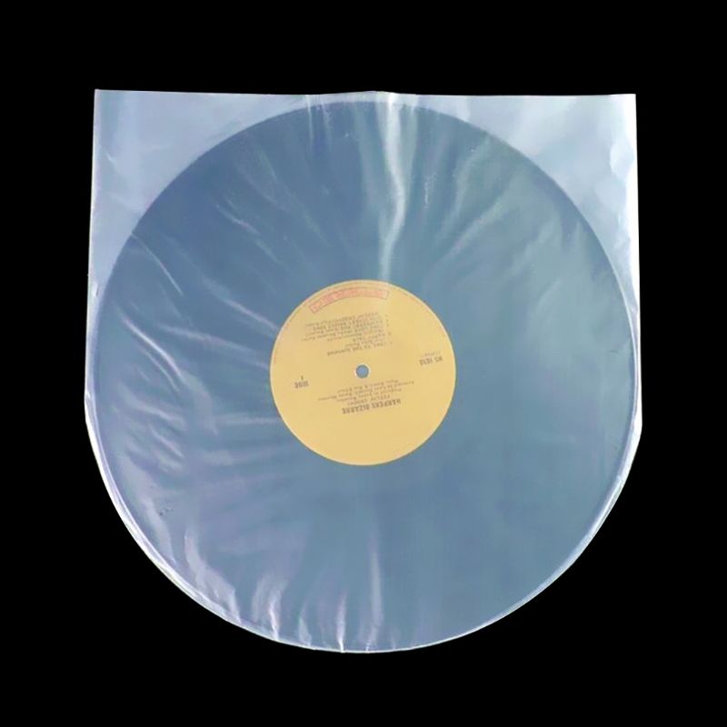 Vinyl Record Cleaner - Pelindung rekaman vinil bening 12 