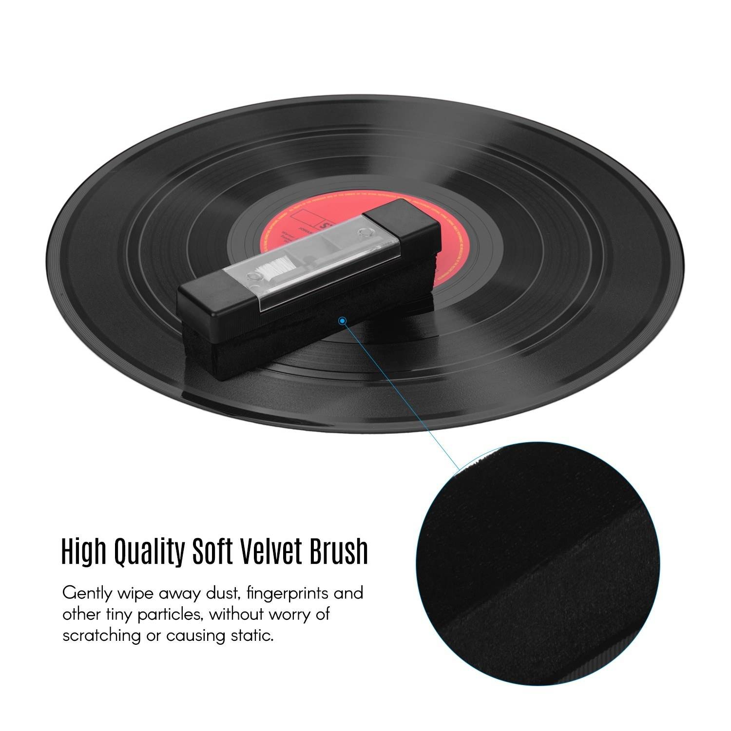 Sikat Pembersih Piringan Hitam - Vinyl Record Cleaner ulasan dan harga
