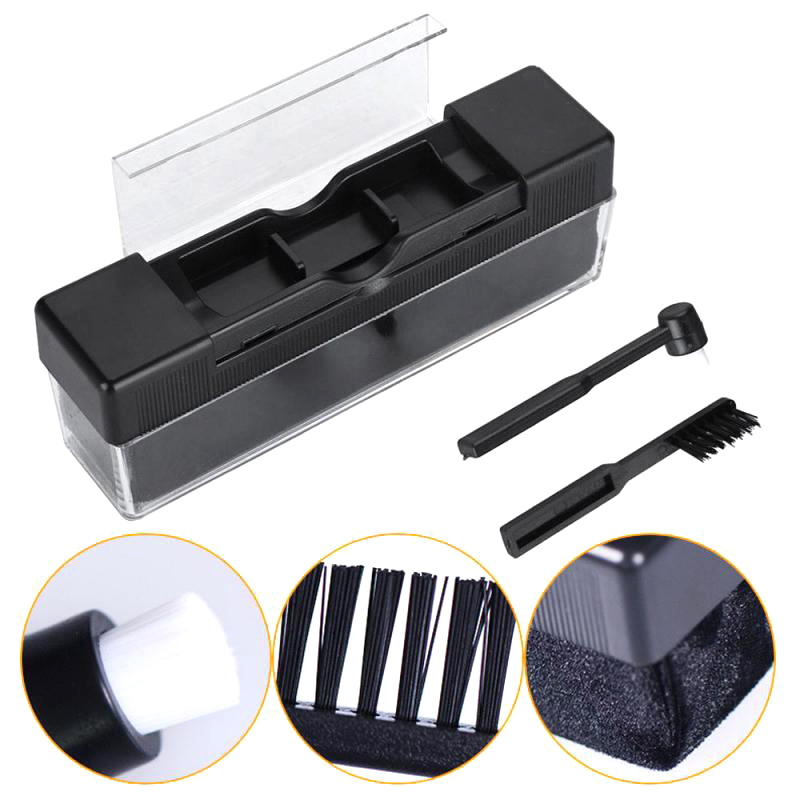 [SU]3 Buah Sikat Pembersih Rek - Vinyl Record Cleaner ulasan dan harga