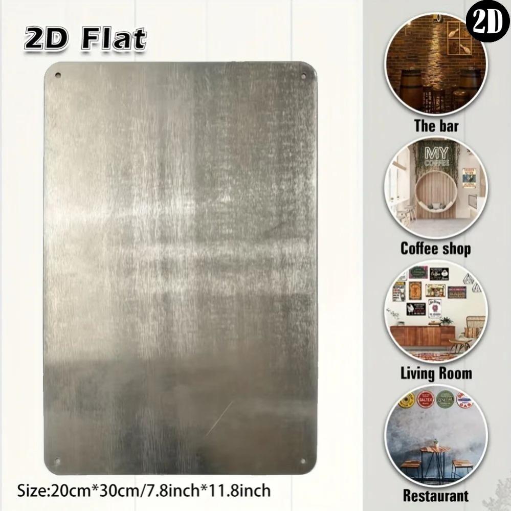 Papan Logam Retro Bergambar Wa - Vintage Collectible Plates ulasan dan harga