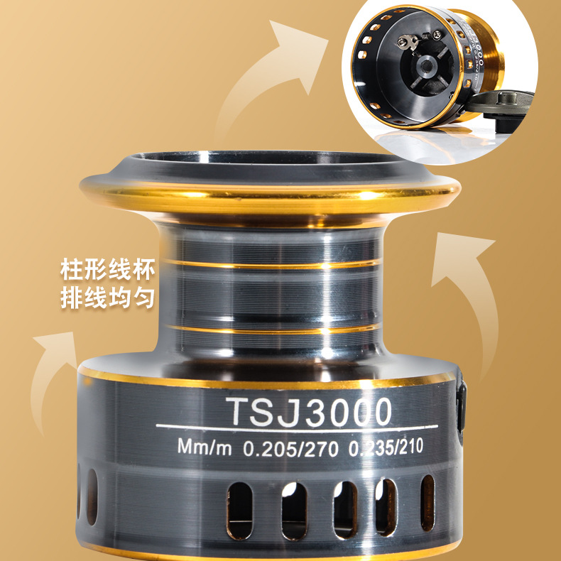 Gulungan Pancing TSJ Metal Spi - Developing Tank Reel ulasan dan harga